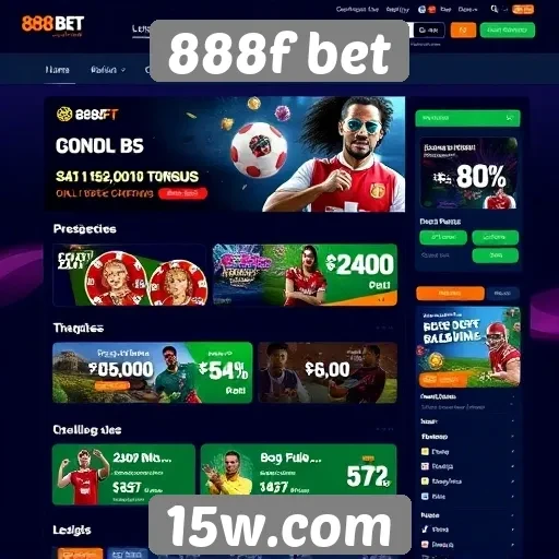 Interface e usabilidade do site 888f bet